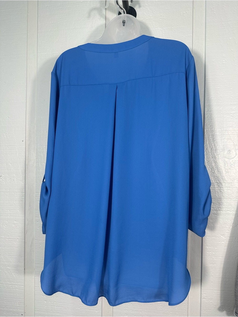 Chaus Women’s Blue Long Sleeve Top Size XL EUC - Picture 7 of 8